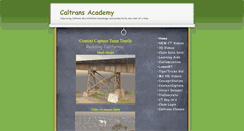 Desktop Screenshot of caltransacademy.com